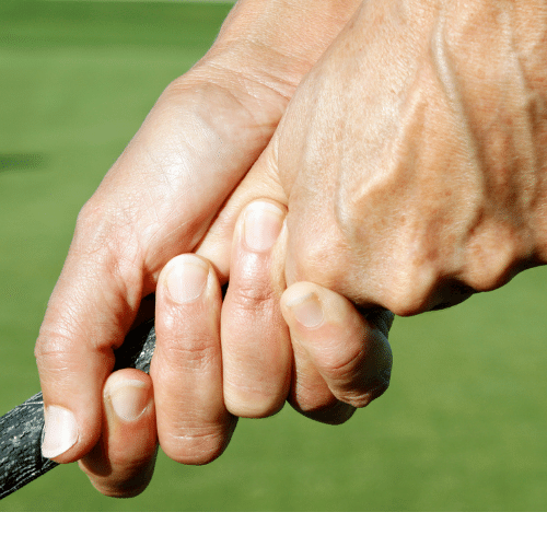 How to hold a golf club properly